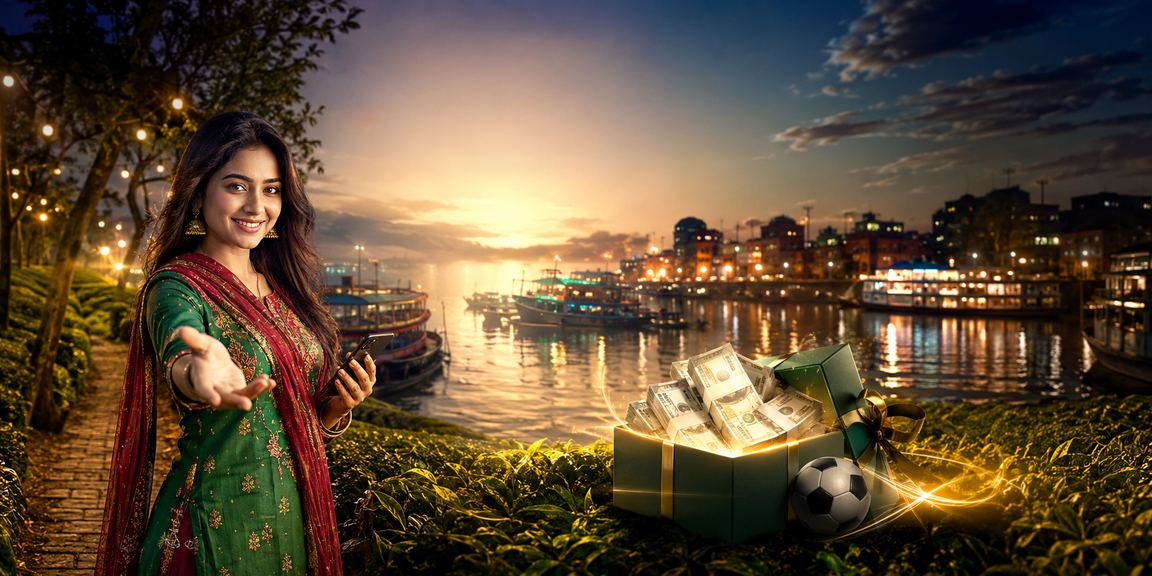 বরিশালে মোবাইলে ম্যাচ অডস দেখছেন একজন ব্যবহারকারী
